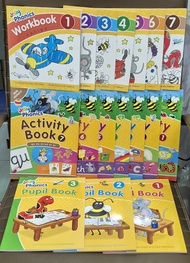 C Set of Jolly Activity 1-7 Phonics Pupil 123 Workbook 1-7: In Precursive Letters