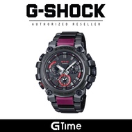 [OFFICIAL CASIO WARRANTY] Casio G-Shock MTG-B3000BD-1A Men's MT-G Analog Black Red Stainless Steel S
