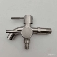 Universal Faucet Stainless Steel Anti-304 Dual Washing Machine Factory Direct Splash 4 Points Multi-