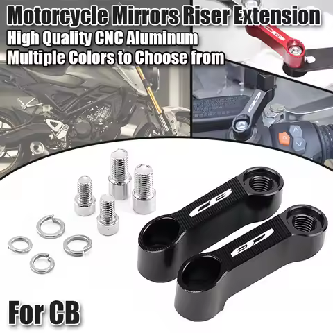 For Honda CB650R CB500X CB400X CB500F CB400F CB650F CB1000R CB Motorcycle Rearview Mirrors Extension