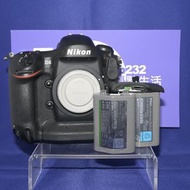 『Trade In優惠』日英介面 新淨 Nikon D4 連兩粒電 頂級旗艦機 方型機身 高速連拍 16MP像素 FHD影片 ENEL18電 CF-Card CFB/XQD雙卡 F-Mount Not