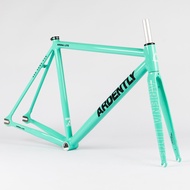 ⚕Ardently Arena Lite Frameset 700C Aluminum Fixed Gear Frame & Fork Track Fixie Bike 50CM 52.5CMTQv
