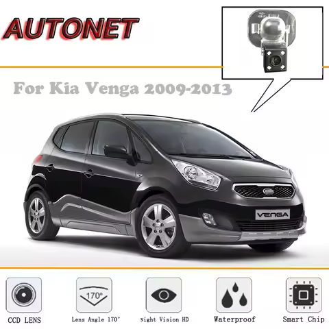 AUTONET Rear View camera For Kia Venga 2009-2013/CCD/Night Vision/Reverse Camera/Backup Camera/licen