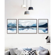 Print Laminate wood press CHINESE PAINTING - Model 1 (3 Horizontal and Vertical 2x20x30 1x30x40, 2x3