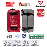 DURAMAX EV Fire Blanket Grey Size 6M x 8M