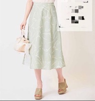 全新日本品牌31 Sons de mode花花A-line半截裙
