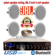 Paket Speaker Ceiling JBL 8 Inch Original 