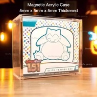 [READY STOCK] Pokemon TCG ETB / Booster Box / UPC Magnetic Acrylic Case Protector Clear Display Box 