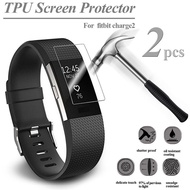 2pcs For Fitbit Charge 3 Watch Premium TPU Full Protective Screen Protector Film lg