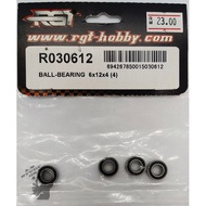 SNRC RC, R030612, BALL BEARING 6X12X4MM (4PCS)