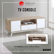 [LOCAL SELLER] ZH501 4FT TV Console / TV Cabinet