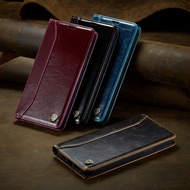 Oppo a3 / a3x A5 2025 a5 pro 5g A6 PRO C002 CASEON FLIP LEATHER CASE HORSE SERIES LEATHER COVER