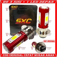 MATA H6 COB LED HEADLIGHT 3 LED SXC BRAND I H6 LED Cob Headlight Bulb 3 Eyes Led I Bulb Led Cob H6