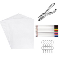33PCS/SET Diy Shrinky Dink Plastic Shrink Dink Craft Kertas Heat Shrink