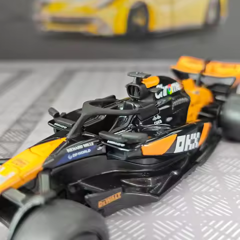 1:32 Simulation McLaren F1 MCL38 Alloy Car Model Decoration Collection Rally Racing Supercar suitabl