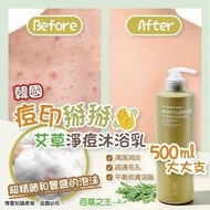 韓國🇰🇷 痘印掰掰艾草淨痘沐浴乳 (500ml)