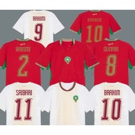Morocco 2026 World CUP soccer jersey  HAKIMI BRAHIM OUNAHI 2027 SAISS ZIYECH Y.EN-NESYRI