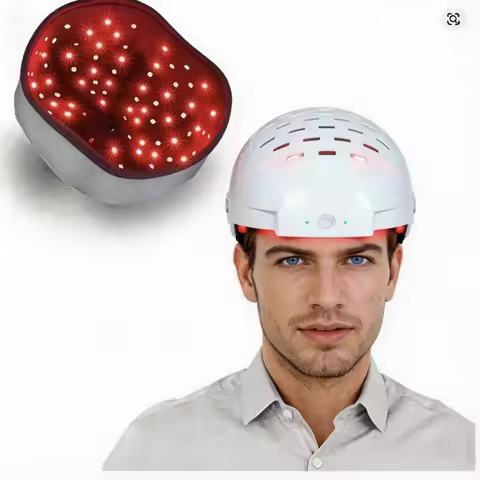 650nm LLLT Laser Hair Growth Cap: 300 Pcs Red Light Therapy Device for Men & Women with Intelligent 