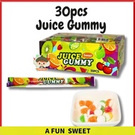 30pcs Leanseng Juice Gummy buah buahan flacour cute jelly gula (AFS)