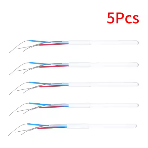 5pcs A1322 Ceramic Heating Element Heater Core 24V 50W 4 Wire Adapter Welding Equipment For 936 898d