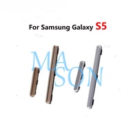 For Samsung Galaxy S5 G900F G900H G900I G900 i9600 G900FD G900MD Power Button on off Volume Phone Ho