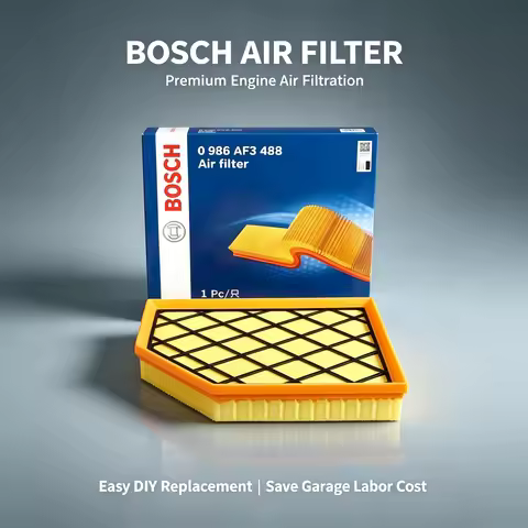 Bosch Engine Air Filter AF3488 For Cadillac CT4 2.0T/2.7T 2020–2026 , Cadillac CT5 2.0T/3.0T/3.6L 20
