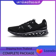 ของแท้อย่างเป็นทางการ On Running Cloudsurfer Black Sneakers 3MD10420485 รองเท้าผ้าใบผู้ชาย รองเท้าผ้