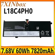 7XINbox L18C4PH0 7.68V 60Wh 7820mAh Laptop Battery For Lenovo Yoga C940 14IIL 81Q9 2ICP5 44 129-2 L1