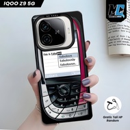 HP IQOO Z9 5G Premium Hologram IMD Casing - Softcase IMD hybrid Motif Vintage UV Printing IQOO Z9X 5