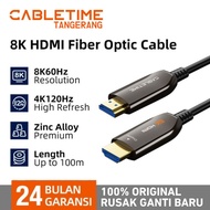 CABLETIME HDMI Fiber Optical Active Cable 2.1 8K 60Hz 48Gbps HDR