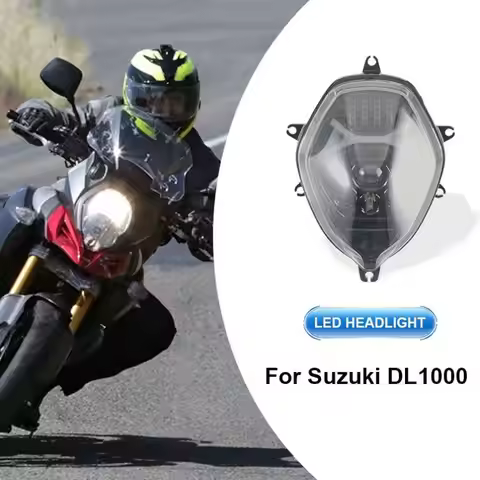 LED Headlight with High‑Low Beam and DRL
