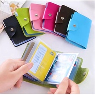 TSB(new) Leather Card Wallet 24 Slots Card Holder Atm Card Holder Credit Card Holder