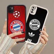CK-55 FC Bayern Shockproof Casing for Xiaomi Redmi Note 10 10T 10S Pova poco M5S M4 Lite Pro