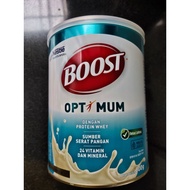 Boost optimum powdered milk 800g can expired long