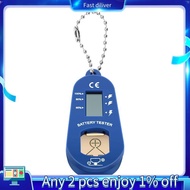 Button Battery Tester, Keychain Pocket Portable and  Battery Tester to Check Remaining Battery Power