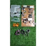 (AC640) Sharp LC-40L500M-BK Mainboard, Powerboard, Inverter, Tcon, Tcon Ribbon, LVDS. TV Spare Part