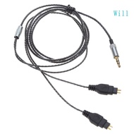 Will Replacement Upgrades Headphone Cable Extension Wire for HD580 HD650 HD600 HD58X HD565 HD660S HD