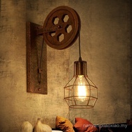 Iron vintage light indoor e27wall light  fixture retro bedroom living room bedside stair aisle cafe 