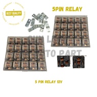 🔥Fast Delivery🔥 Relay 5 Pin 12v / 24v 80A 87/87A 1 Pcs / 1 Box