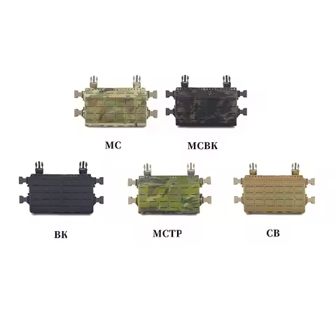 Tactical Raiders SS MK6 Modular Chest Rig Placard For LV120 Tactical Vest Accessory MOLLE Magazine C