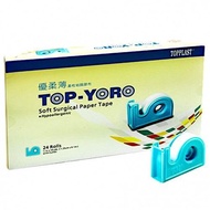 Top Yoro Soft Surgical Paper Tape + Dispenser 1.25cm x 9.1m  or 2.5cm x 9.1m