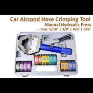 UNIVERSAL AIR CONDITIONING HOSE HAND PRESSING HYDRAULIC CRIMPING TOOL
