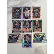 [LOT 9] WILLY / JUAN HERNANGOMEZ LOT of 9 Prizms Rainbows Refractors NBA Cards Collections MINT