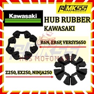 HCS KAWASAKI ER6 /VERSYS 650 SPROCKET HUB RUBBER/GETAH SPROCKET HUB DAMPER