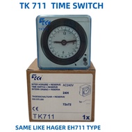 TKK 240V AC TK711 24hrs Analog Time Timer Switch