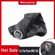 High Performance For Fiat Punto MK2 188 Manual 5 Speed Gear Shift Knob Lever Shifter Gaitor Boot wit