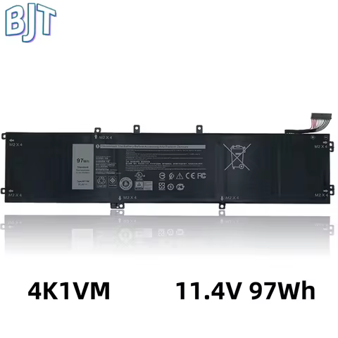 11.4V 97Wh New Laptop Battery Notebook 4K1VM High Capacity For Dell G7 17 7700 W62W6 XYCW0 9TM7D V0G
