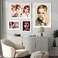 Emma Watson Poster Movie Star Wall Decoration Canvas Art Silk Print Cafe Dormitory Girl Room Paintin