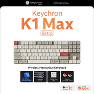 K1 Max Retro Wireless 80% TKL Keyboard คีย์บอร์ดไร้สาย ขนาด 80% เชื่อมต่อ บลูทูธ / 2.4Ghz ประกันศูนย