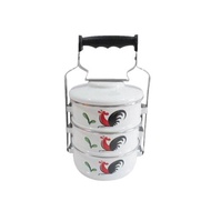 Kedaung Kukuruyuk Rantang Makan 3 Susun / Lunch Carrier 3 Tiers